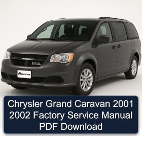 Chrysler Grand Caravan 2001 2002 Factory Service Manual PDF Download