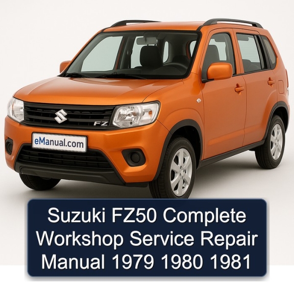 Suzuki FZ50 Complete Workshop Service Repair Manual 1979 1980 1981