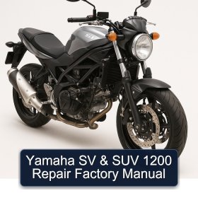 Yamaha SV & SUV 1200 Repair Factory Manual