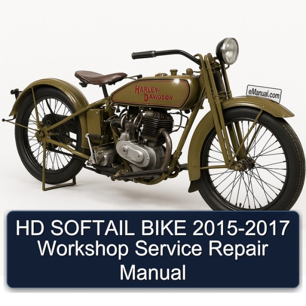 HD SOFTAIL BIKE 2015-2017 Workshop Service Repair Manual