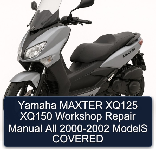 Yamaha MAXTER XQ125 XQ150 Workshop Repair Manual All 2000-2002 ModelS COVERED