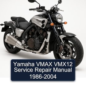 Yamaha VMAX VMX12 Service Repair Manual 1986-2004