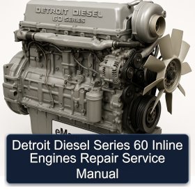 Detroit Diesel Series 60 Inline Engines Repair Service Manual