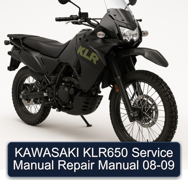 KAWASAKI KLR650 Service Manual Repair Manual 08-09