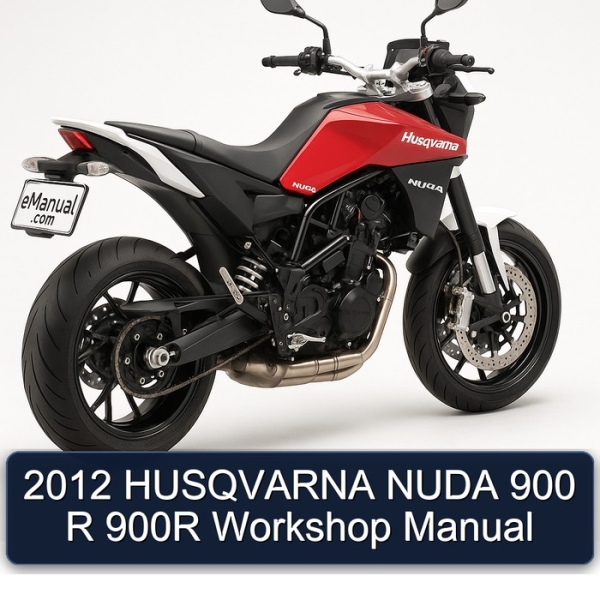 2012 HUSQVARNA NUDA 900 R 900R Workshop Manual