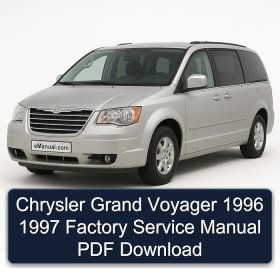 Chrysler Grand Voyager 1996 1997 Factory Service Manual PDF Download