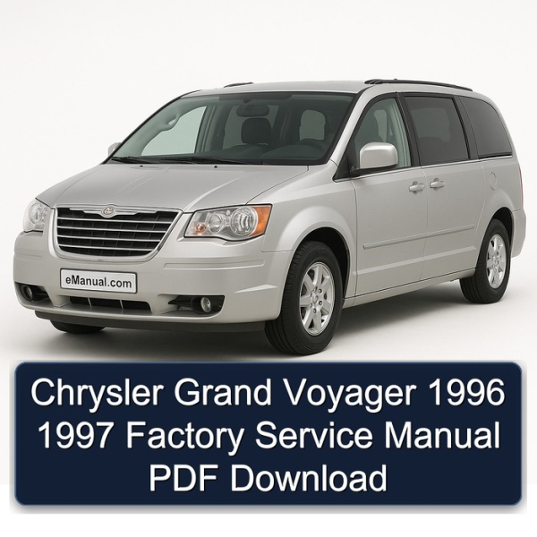 Chrysler Grand Voyager 1996 1997 Factory Service Manual PDF Download