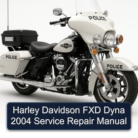 Harley Davidson FXD Dyna 2004 Service Repair Manual