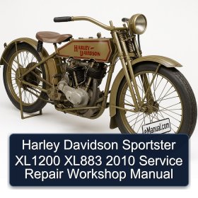 Harley Davidson Sportster XL1200 XL883 2010 Service Repair Workshop Manual