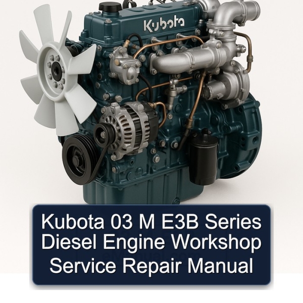 Kubota 03 M E3B Series Diesel Engine Workshop Service Repair Manual