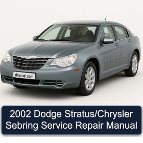 2002 Dodge Stratus/Chrysler Sebring Service Repair Manual