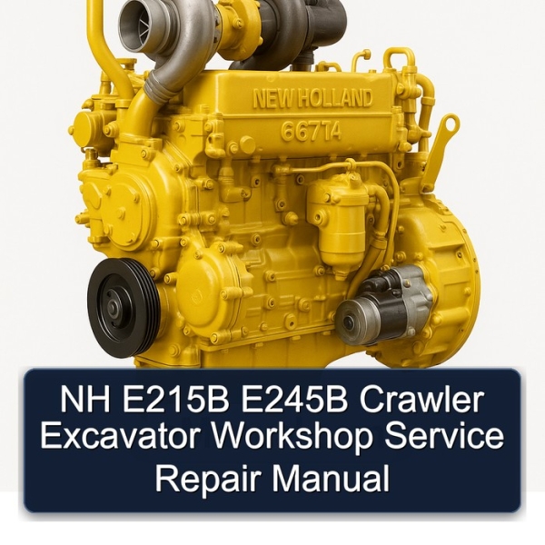 NH E215B E245B Crawler Excavator Workshop Service Repair Manual