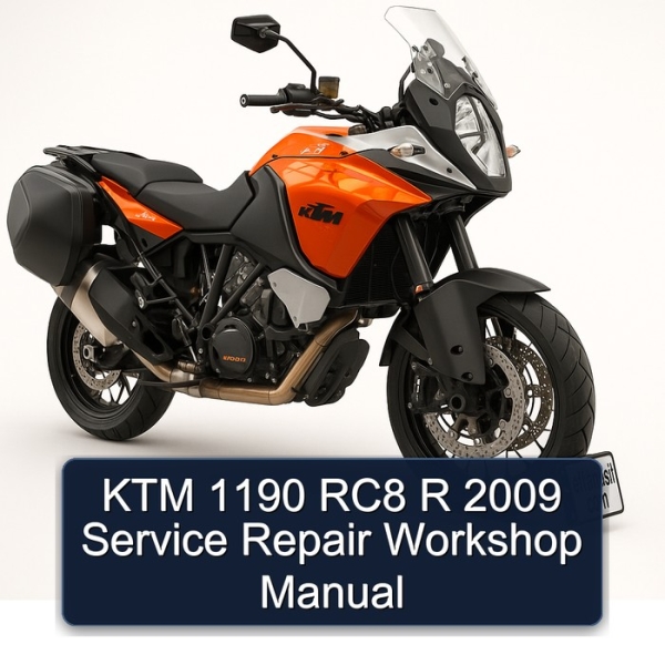KTM 1190 RC8 R 2009 Service Repair Workshop Manual
