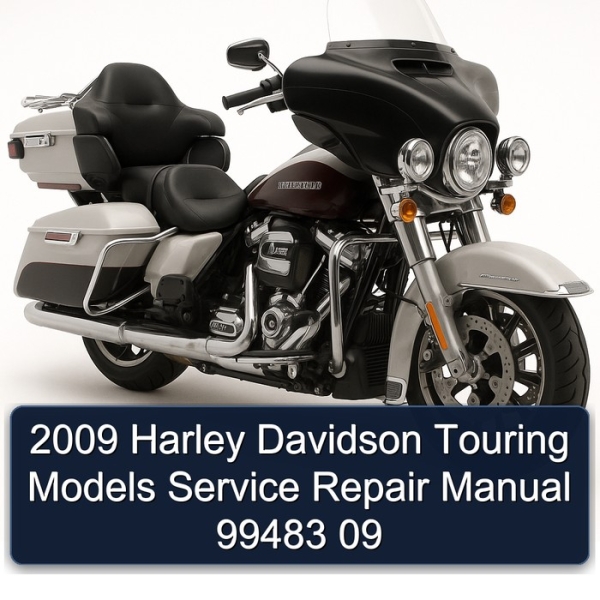 2009 Harley Davidson Touring Models Service Repair Manual 99483 09