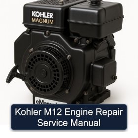 Kohler M12 Engine Repair Service Manual