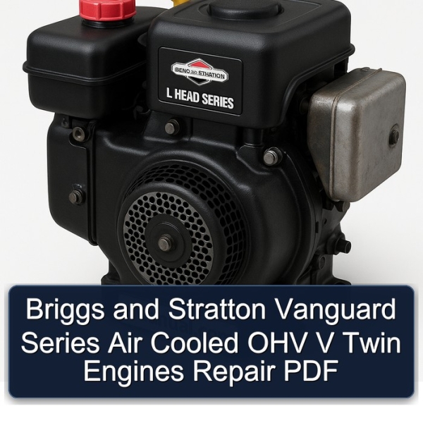 Briggs and Stratton Vanguard Series Air Cooled OHV V Twin Engines Repair PDF