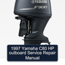 1997 Yamaha C80 HP outboard Service Repair Manual