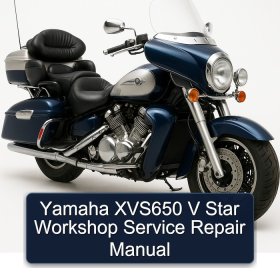 Yamaha XVS650 V Star Workshop Service Repair Manual