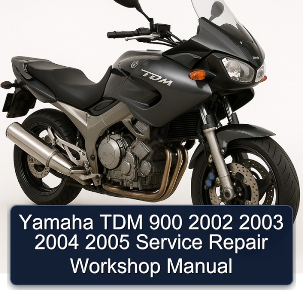 Yamaha TDM 900 2002 2003 2004 2005 Service Repair Workshop Manual