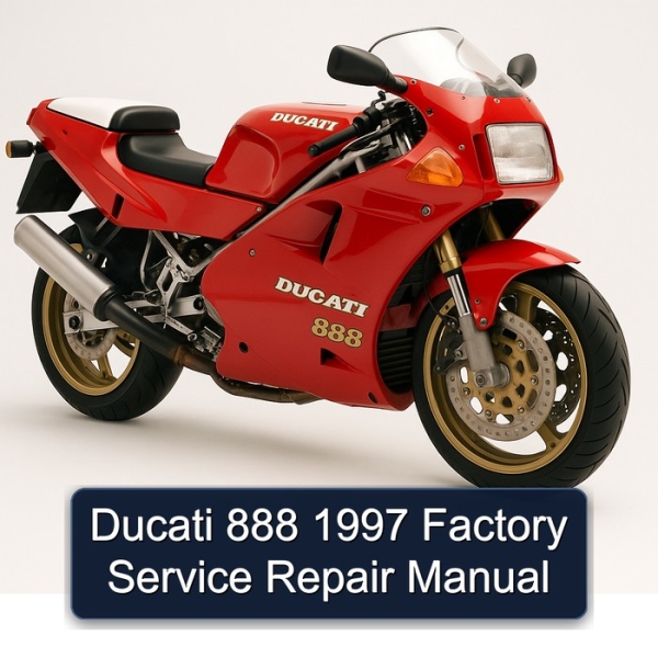 Ducati 888 1997 Factory Service Repair Manual