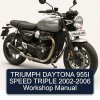 TRIUMPH DAYTONA 955I SPEED TRIPLE 2002-2006 Workshop Manual