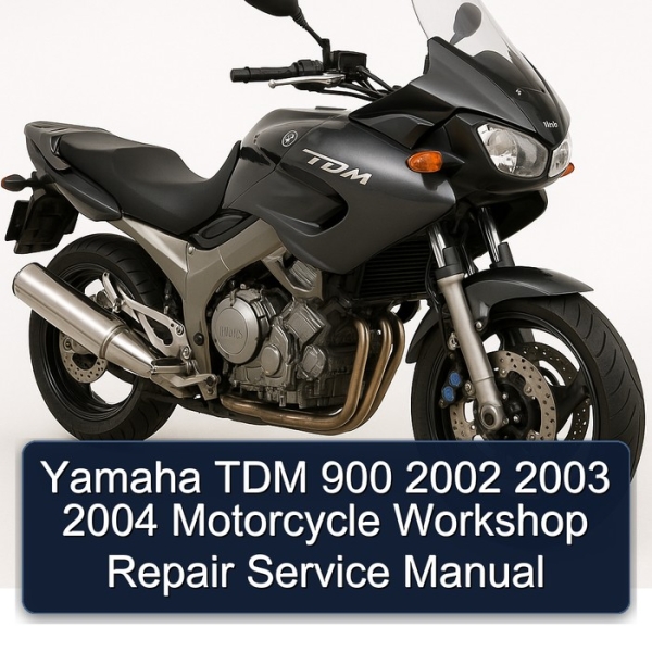 Yamaha TDM 900 2002 2003 2004 Motorcycle Workshop Repair Service Manual