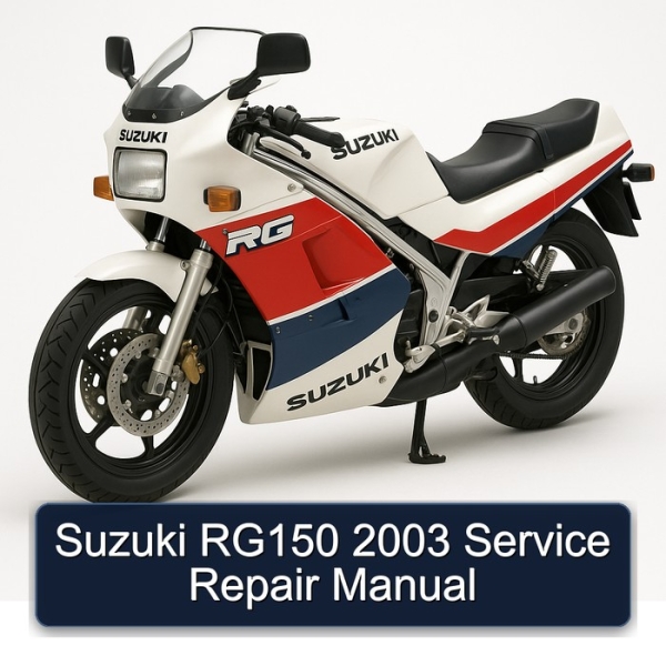 Suzuki RG150 2003 Service Repair Manual