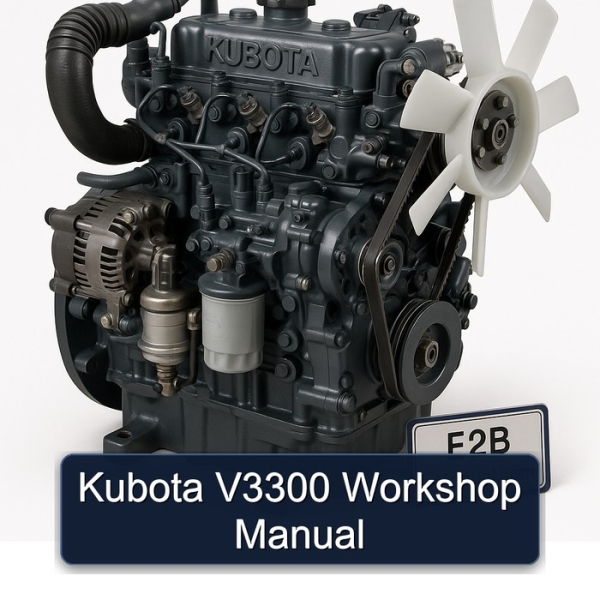 Kubota V3300 Workshop Manual