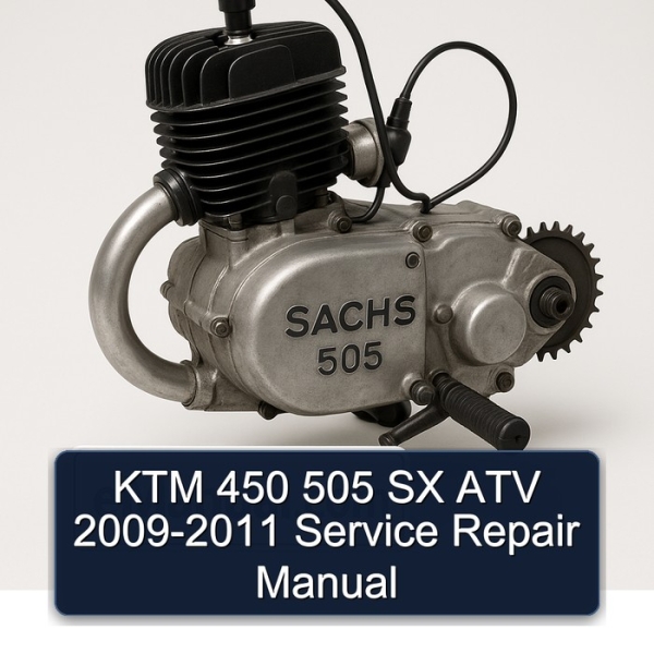 KTM 450 505 SX ATV 2009-2011 Service Repair Manual