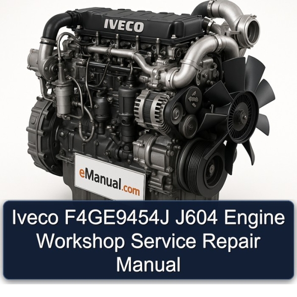 Iveco F4GE9454J J604 Engine Workshop Service Repair Manual