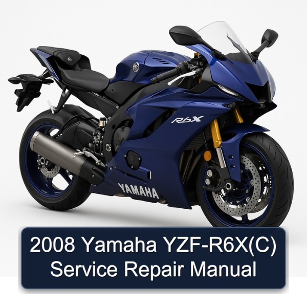 2008 Yamaha YZF-R6X(C) Service Repair Manual