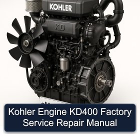 Kohler Engine KD400 Factory Service Repair Manual