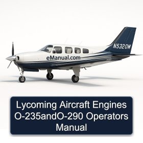 Lycoming Aircraft Engines O-235andO-290 Operators Manual