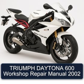 TRIUMPH DAYTONA 600 Workshop Repair Manual 2002
