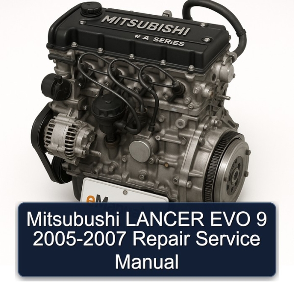 Mitsubushi LANCER EVO 9 2005-2007 Repair Service Manual