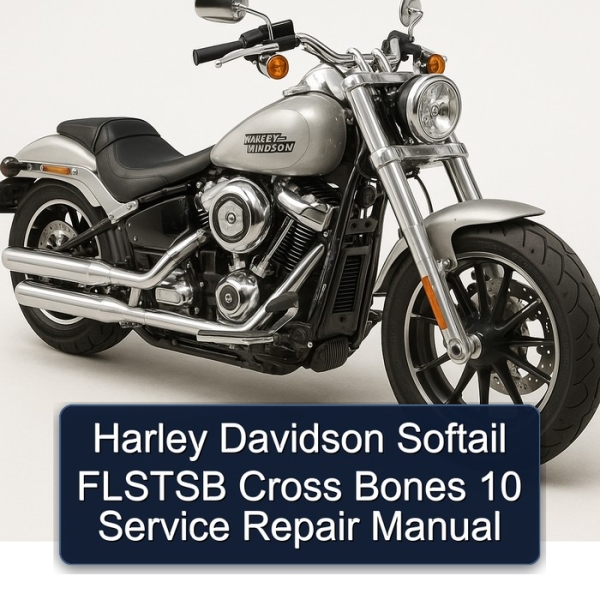 Harley Davidson Softail FLSTSB Cross Bones 10 Service Repair Manual