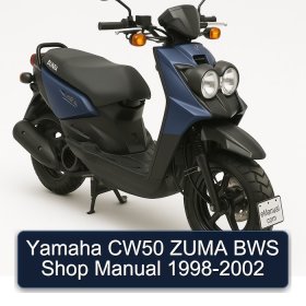 Yamaha CW50 ZUMA BWS Shop Manual 1998-2002