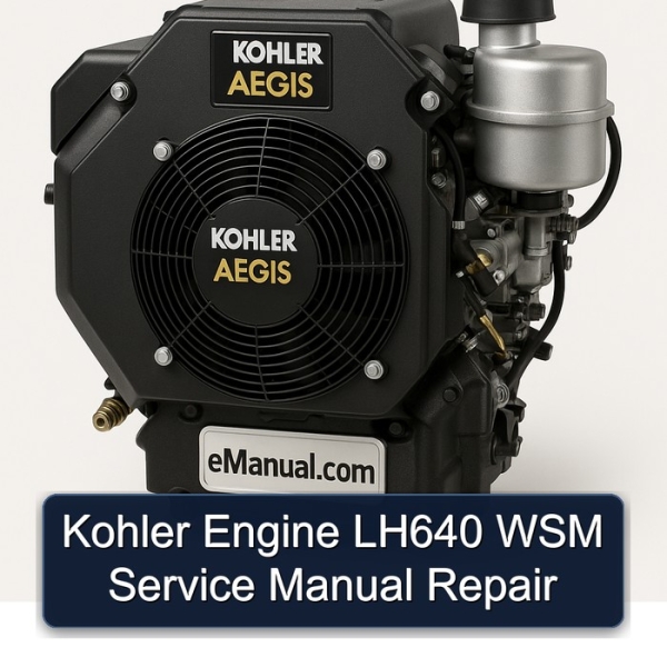 Kohler Engine LH640 WSM Service Manual Repair