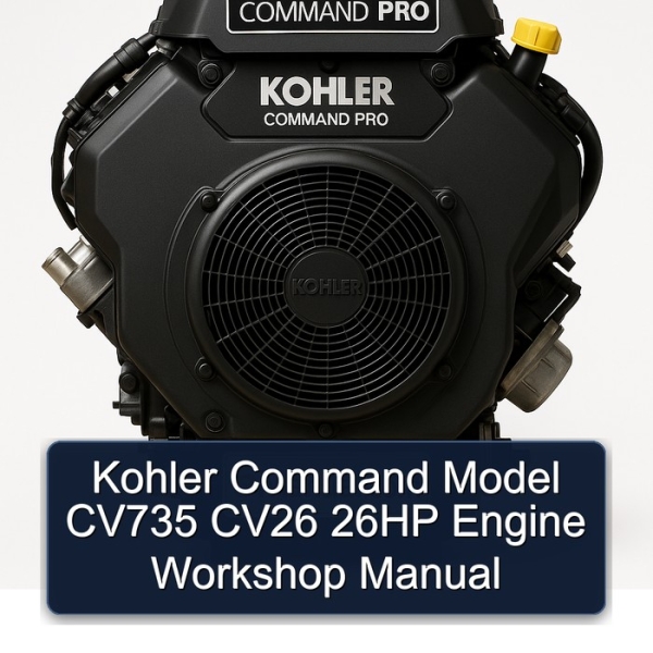 Kohler Command Model CV735 CV26 26HP Engine Workshop Manual