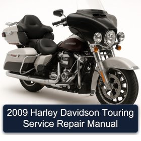 2009 Harley Davidson Touring Service Repair Manual