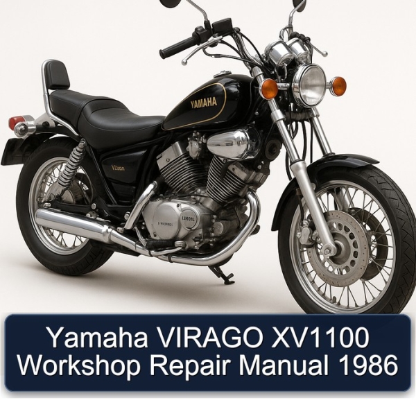 Yamaha VIRAGO XV1100 Workshop Repair Manual 1986