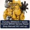 Komatsu BR550JG-1 Mobile Crusher BR550 Service Repair Shop Manual(1001 and up)