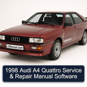 1998 Audi A4 Quattro Service & Repair Manual Software