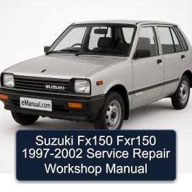 Suzuki Fx150 Fxr150 1997-2002 Service Repair Workshop Manual