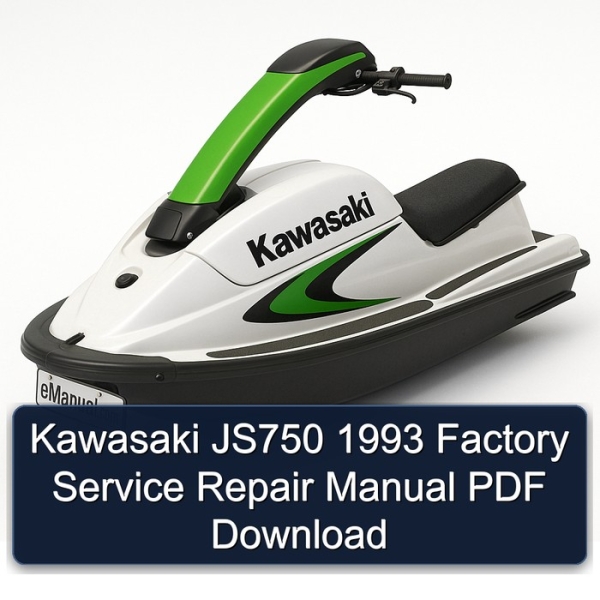 Kawasaki JS750 1993 Factory Service Repair Manual PDF Download