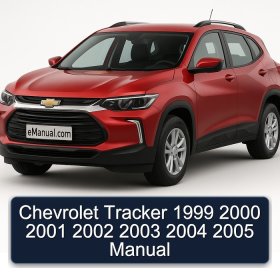 Chevrolet Tracker 1999 2000 2001 2002 2003 2004 2005 Manual