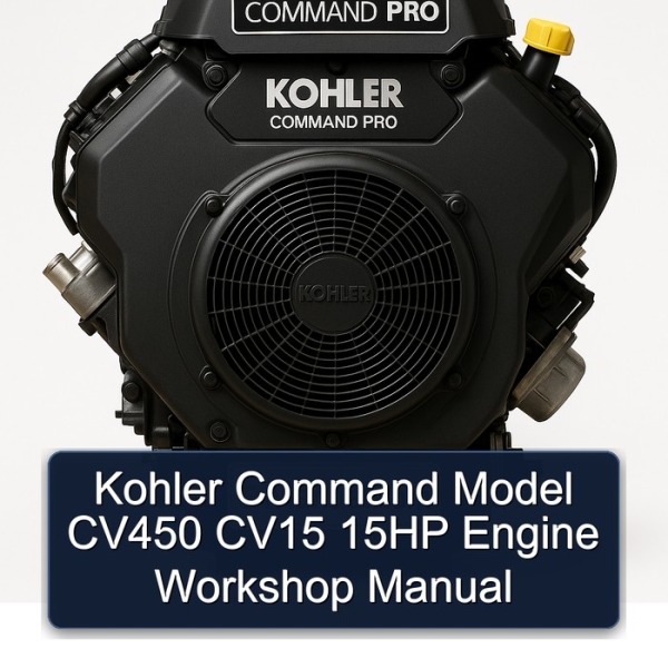 Kohler Command Model CV450 CV15 15HP Engine Workshop Manual