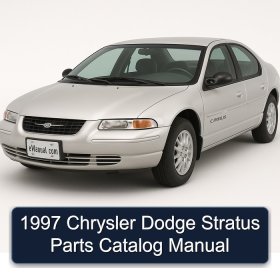 1997 Chrysler Dodge Stratus Parts Catalog Manual