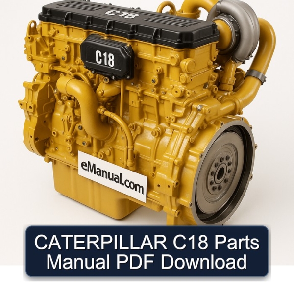 Caterpillar C18 Ersatzteilhandbuch PDF Download