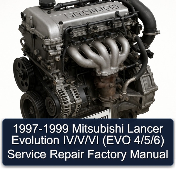 1997-1999 Mitsubishi Lancer Evolution IV/V/VI (EVO 4/5/6) Service Repair Factory Manual